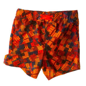 REI Kids Swim Trunks - Orange and Black